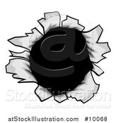 Vector Illustration of a Paper or Metal Hole Opening by AtStockIllustration