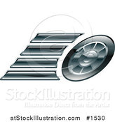 Vector Illustration of a Race Car's Tire by AtStockIllustration