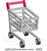 Vector Illustration of a Shopping Cart by AtStockIllustration