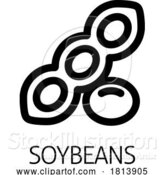 Vector Illustration of a Soybean Soy Bean Food Allergen Icon Concept by AtStockIllustration