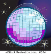 Vector Illustration of a Sparkling Disco Ball by AtStockIllustration