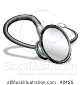 Vector Illustration of a Stethoscope by AtStockIllustration