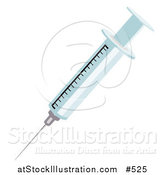 Vector Illustration of a Syringe and Needle by AtStockIllustration