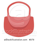 Vector Illustration of a Woman's Pink Purse by AtStockIllustration