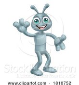 Vector Illustration of Alien Grey Gray Fun Character by AtStockIllustration