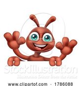 Vector Illustration of Ant Insect Bug Cute Character Mascot by AtStockIllustration