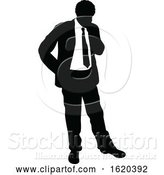 Vector Illustration of Business People Silhouette by AtStockIllustration