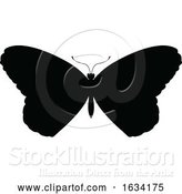 Vector Illustration of Butterfly Insect Animal Silhouette by AtStockIllustration