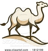 Vector Illustration of Camel Animal Design Illustration Mascot Icon by AtStockIllustration