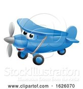 Vector Illustration of Cartoon Airplane Character by AtStockIllustration