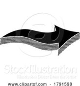 Vector Illustration of Cartoon Arrow Sign Icon Direction Symbol Design Element by AtStockIllustration
