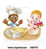 Vector Illustration of Cartoon Child Chefs by AtStockIllustration