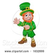 Vector Illustration of Cartoon Leprechaun St Patricks Day Character by AtStockIllustration