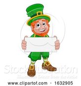 Vector Illustration of Cartoon Leprechaun St Patricks Day Character by AtStockIllustration