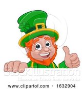 Vector Illustration of Cartoon Leprechaun St Patricks Day Character by AtStockIllustration