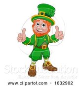 Vector Illustration of Cartoon Leprechaun St Patricks Day Character by AtStockIllustration