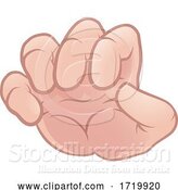 Vector Illustration of Cartoon Monster Claw Hand by AtStockIllustration