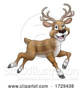 Vector Illustration of Christmas Reindeer by AtStockIllustration