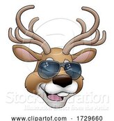 Vector Illustration of Christmas Reindeer Character by AtStockIllustration