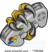 Vector Illustration of Claw Talon Video Game Controller by AtStockIllustration