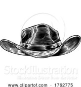 Vector Illustration of Cowboy or Sheriff American Western Wild West Hat by AtStockIllustration