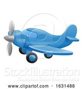 Vector Illustration of Cute Cartoon Airplane Cartoon by AtStockIllustration