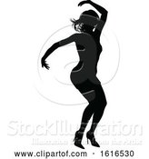 Vector Illustration of Dance Dancer Silhouette by AtStockIllustration