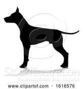 Vector Illustration of Dog Silhouette Pet Animal by AtStockIllustration