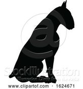 Vector Illustration of Dog Silhouette Pet Animal by AtStockIllustration