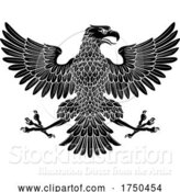 Vector Illustration of Eagle Imperial Heraldic Symbol by AtStockIllustration