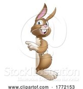 Vector Illustration of Easter Bunny Rabbit by AtStockIllustration