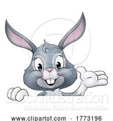 Vector Illustration of Easter Bunny Rabbit by AtStockIllustration