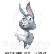 Vector Illustration of Easter Bunny Rabbit by AtStockIllustration