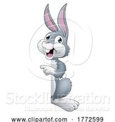 Vector Illustration of Easter Bunny Rabbit by AtStockIllustration