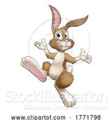 Vector Illustration of Easter Bunny Rabbit Illustration by AtStockIllustration
