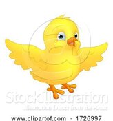 Vector Illustration of Easter Chick Chicken Character Mascot by AtStockIllustration