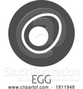 Vector Illustration of Egg Food Icon Concept by AtStockIllustration