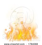 Vector Illustration of Fiery Fire Flame or Hot Flames Burning Concept by AtStockIllustration