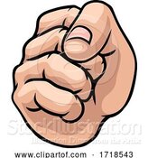 Vector Illustration of Fist Punch Hand by AtStockIllustration