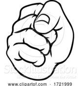 Vector Illustration of Fist Punch Hand by AtStockIllustration