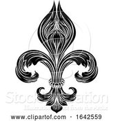 Vector Illustration of Fleur De Lis Graphic by AtStockIllustration