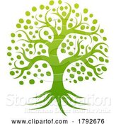 Vector Illustration of Green Tree by AtStockIllustration