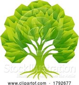 Vector Illustration of Green Tree by AtStockIllustration