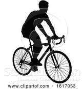 Vector Illustration of Guy Riding a Bike by AtStockIllustration