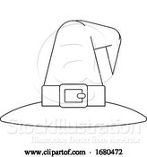 Vector Illustration of Halloween Witch Hat by AtStockIllustration