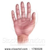 Vector Illustration of Hand Five Senses Human Body Part Icon by AtStockIllustration