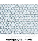 Vector Illustration of Hexagon Honeycomb Abstract Geometric Background by AtStockIllustration