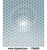 Vector Illustration of Hexagon Honeycomb Abstract Geometric Background by AtStockIllustration