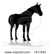 Vector Illustration of Horse Silhouette Animal by AtStockIllustration