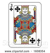 Vector Illustration of Jack of Clubs Playing Card by AtStockIllustration